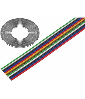 LAIDŲ PLOKŠČIAS KABELIS TLWY 12gyslų x0.35mm², -30...70°C, LED juostų pajungimui  CLAP12_035.jpg