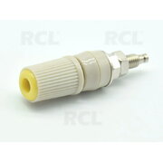 SOCKET ø4mm 'banana' type, M5x48mm, yellow, 30A CLI1461G.jpg