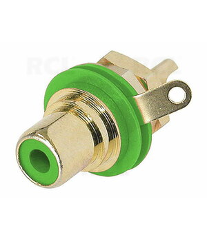 SOCKET RCA, NEUTRIK Group, Rean NYS367-5, green CLI371Z.jpg