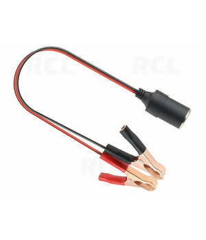 CAR DC SOCKET with Alligator Clips, 350mm CLI4151KR+1.jpg