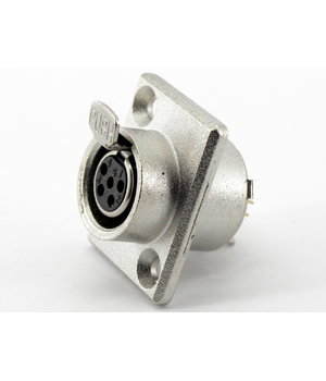SOCKET XLR 5pin mini, Panel mounting CLI4545.jpg
