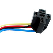 CAR RELAY SOCKET 40A , 5 contacts, with Leads CLIR5L.jpg