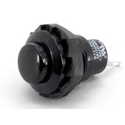 PUSH BUTTON SWITCH OFF-(ON), 1.5A 250VAC, 3A 125VAC, D=12.7mm, black plastic CPR009PJ.jpg