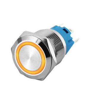 SWITCH ON-OFF 250V AC, 3A, ø16mm, IP67, with yellow LED indication CPR01915G.jpg