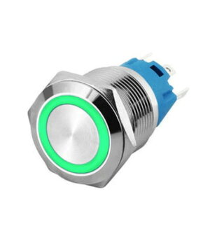 SWITCH ON-OFF 250V AC, 3A, ø16mm, IP67, with green LED indication CPR01915Z.jpg