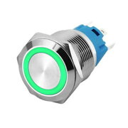 PUSH BUTTON SWITCH OFF-(ON) 250V AC, 3A, ø16mm, IP67, with green LED indication CPR01915Z.jpg