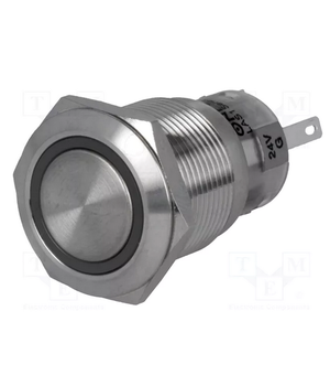 ONPOW 19 mm Vandal-Resistant Push Button Switch 24V, Green LED, IP67 CPR01919Z1+1.png