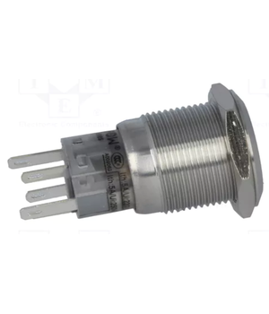 ONPOW 19 mm Vandal-Resistant Push Button Switch 24V, Green LED, IP67 CPR01919Z1+3.png