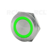 PUSH BUTTON SWITCH OFF-(ON) 12-24V DC, 5A, ø12mm, IP67, with green LED indication CPR01920Z.jpg