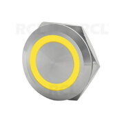 PUSH BUTTON SWITCH OFF-(ON) 12-24V DC, 5A, ø22mm, IP67, with yellow LED indication CPR01921G.jpg