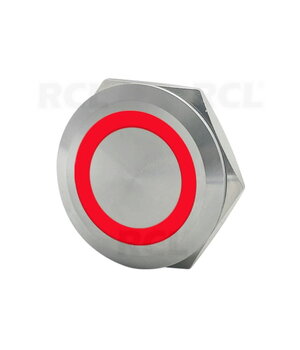 PUSH BUTTON SWITCH OFF-(ON) 12-24V DC, 5A, ø22mm, IP67, with red LED indication CPR01921R.jpg