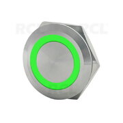 PUSH BUTTON SWITCH OFF-(ON) 12-24V DC, 5A, ø22mm, IP67, with green LED indication CPR01921Z.jpg