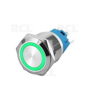 PUSH BUTTON SWITCH OFF-(ON) 12-24V DC, 3A, ø22mm, IP67, green CPR01924Z.jpg