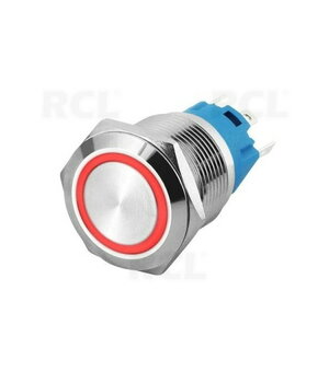 PUSH BUTTON OFF-(ON) 250V AC, 3A, ø22mm, IP67, with red LED indication CPR01929R.jpg