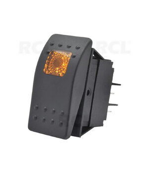 ROCKET SWITCH 12VDC 20A / 24VDC 10A, IP67, yellow LED indication, ON-OFF CPR430G.jpg