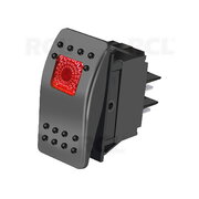 КЛАВИШНЫЙ ПЕРЕКЛЮЧАТЕЛЬ 12VDC 20A / 24VDC 10A, IP67, красная LED индикация, ON-OFF CPR430R.jpg