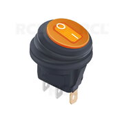 ROCKER SWITCH 10A 125VAC / 6A 250VAC, round, IP65, with yellow indication, ON-OFF CPR479G.jpg