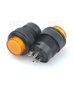 Push-button switch, ON-OFF, 3A 250VAC, M16, with 12V yellow LED indication CPR591G.jpg