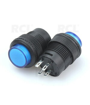 Push-button switch, ON-OFF, 3A 250VAC, M16,  with 12V blue LED indication CPR591M.jpg