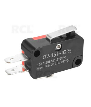 MICROSWITCH ON-(ON) 15A/250V with lever 16m long, 16x28x10.3mm CPR701L1.jpg