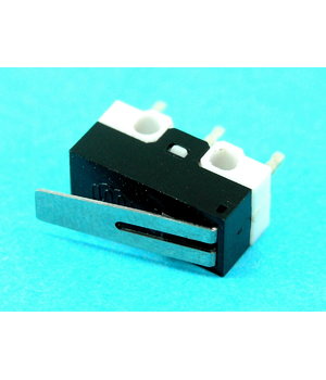 MICROSWITCH ON-(ON), 1A/125VAC, IP40, with 13mm lever, 12.8x5.8x6.5mm CPR705L.jpg