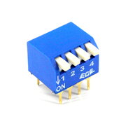 DIP SWITCH 4 contacts right-angled,  25mA / 24VDC CPR804K.jpg