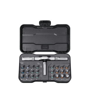 Ratslēdzis DUKA RS1 ar skrūvgriežu uzgaļu komplektu, 24 in 1

 IRATA13.jpg