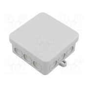 FD 12 L Enclosure: junction box; X: 85mm; Y: 85mm; Z: 40mm; IP55; light grey xmPyVnbmOwz2OZP9EXYv13DI90EwNsqEYtW7col-3Ec