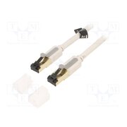 ICDHJ Patch cord; RJ45 plug,both sides; S/FTP; 7; Cu; 5m; PVC; grey; 28AWG AWzmQscMFz0tz89uo8hevFw6jCgnow5OVMhm0aBU_QM