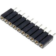 CONECTOR 1x10pin 2.54mm, soldered