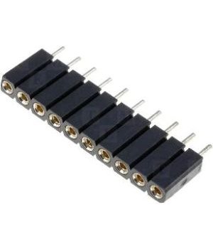 1x10pin 2,54 mm savienotājs, lodēts

 CJL4101C.jpg