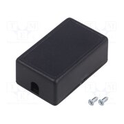 KM-3A BK Enclosure: for power supplies; X: 28mm; Y: 45mm; Z: 18mm; ABS; black k6qrxbsk4N8R5m_NI0tFWd5KZ55YRhl2wX_ONI3dosY
