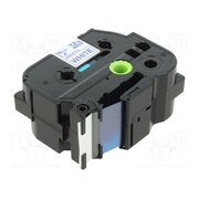 TZE-263 Tape; 36mm; 8m; white; Character colour: blue; laminated,glued pBJGk_aYkg1cZQaJcQnbcJQyBQyzQSyuHoA6-kdKCCs