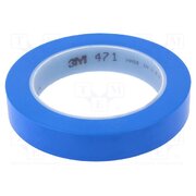 471-19-33/BL Tape: marking; blue; L: 33m; W: 19mm; Thk: 0.13mm; 2.5N/cm; 130% 2wodVqFOE8XzaYrzKBlXxcF5YrkunSycHL6WBplWs84