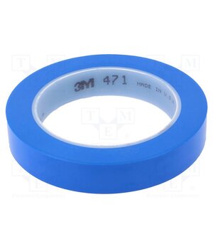 471-19-33/BL Tape: marking; blue; L: 33m; W: 19mm; Thk: 0.13mm; 2.5N/cm; 130% 2wodVqFOE8XzaYrzKBlXxcF5YrkunSycHL6WBplWs84