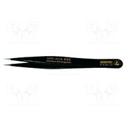 5-076-13 Tweezers; Blade tip shape: sharp; Tweezers len: 120mm; ESD NBwONrX-k2qgI7siMvFlOfgTSMbCHnRA35IT64zZSRU