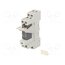1SVR405600R0010 Relay: interface; SPDT; Ucoil: 24VAC; for DIN rail mounting; CR-P YHncBfHEvAb94K5SrHXNCLcYioyKsrbd6XM7BpNMTmE