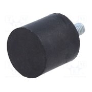 DVA.4-15-15-M4-10-40 Vibroisolation foot; Ø: 15mm; H: 15mm; Shore hardness: 40±5; 73N GJwEmHd0x94cXVmKFBLSn_twdzBX7ecQW3xduFXSwKI