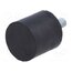 DVA.4-15-15-M4-10-40 Vibroisolation foot; Ø: 15mm; H: 15mm; Shore hardness: 40±5; 73N GJwEmHd0x94cXVmKFBLSn_twdzBX7ecQW3xduFXSwKI
