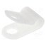 FIX-CC-25 Fixing clamp; Cable P-clips; ØBundle : 3.2mm; polyamide; natural ABpDfGSlasusDL25EiwI4JVZ0VdGnsja2Vp1-DJ8SJA