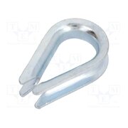 KU.8 Thimble for rope; steel; for rope; Ørope: 8mm; zinc; DIN 6899B AWWxPHtu6_XWYT6AuhIP_lfCo5yNYc0gnLY324c8CaY