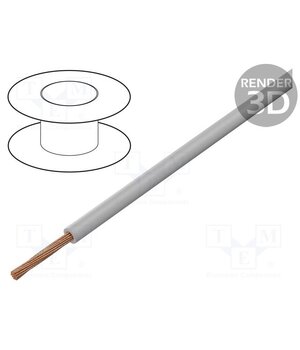 FLRY-A0.75-GY/1 Wire; FLRY-A; 1x0.75mm2; stranded; Cu; PVC; grey; 60V; Class: 5 CdH39g7hxtM2nWXcxPbygawsuM6hZ3wLnBvohgrSJHk