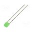 R3GD LED; green; 2x3mm; 6mcd; 100°; 20mA; 2.1VDC n2nNp-6pXI_dq8b81IamfU4dJiGJqxt3p99wejSDMNk