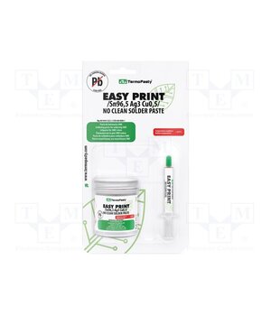 ART.AGT-026 EASY PRINT Solder paste; lead free; Sn96,5Ag3Cu0,5; can; 25÷45um; 250g; 217°C bGgwO6kd8Bf_4dKAVidmOyxwXGwQmyU81LZtuu5R2-4