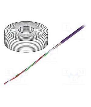 CFBUS.PUR.049 Wire: data transmission; chainflex® CFBUS.PUR; 4x2x0.15mm2; Cu _k7_jf2c4VdAN1rM31nZRjQ3U4y7vJk4BSI8JiRTChQ
