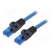 CPP005 Patch cord; RJ45 plug,both sides; U/UTP; 6a; wire; Cu; 5m; blue y_i_uH_TqZLKFdcmF5smlDeGyy6LId6B-CBLYJ8qjVw
