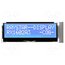 RX1602A3-BIW-TS Display: LCD; alphanumeric; COG,STN Negative; 16x2; blue; LED; 1x8 8iSeHzhwAm-YmTtUQZyjaiiBBwXeSqIZpsSKPzHFr7k