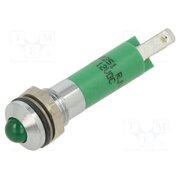 19040251 Indicator: LED; prominent; green; 12VDC; Ø8mm; IP67; connectors GYTEHC7ddEjik09ras_P2yOy632LAZIwf5ha5SqPvdY