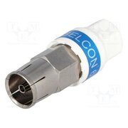 99909690 IECF-56 5.1 SELF Connector: coaxial 9.5mm (IEC 169-2); plug; for cable I72BmfmhuOu123v6LKcf8aohW95JaL5p3aqqnlIsmvg