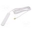 2J5004PW-250LL100W-C20NWST_CU010375 Antenna; GSM; 0dBi; L: 116mm; Len: 2.5m; male,SMA; Colour: white WQ2ZEGnLaWYbFWnqyiwVautOD4HlEV1L7hX09grIYxU